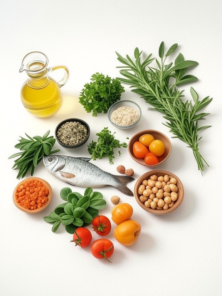 AI-generated image for Mediterranean Diet Reduces Death Risk 10% Per Quintile in Depression