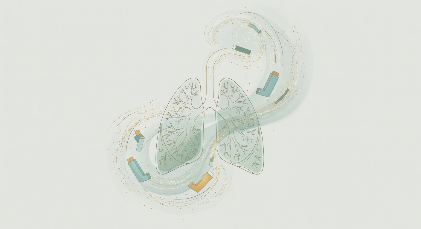 AI-generated image for PM2.5 Pollution Drives COPD Flares, Triple Therapy Cuts Risks