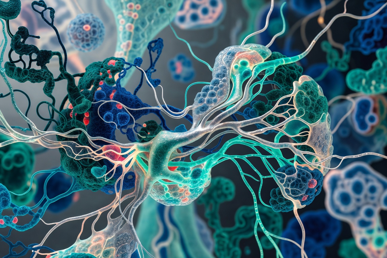 AI-generated image for Antibiotic-Induced Microbiome Depletion Reverses Multiple Brain Aging Markers in Mice