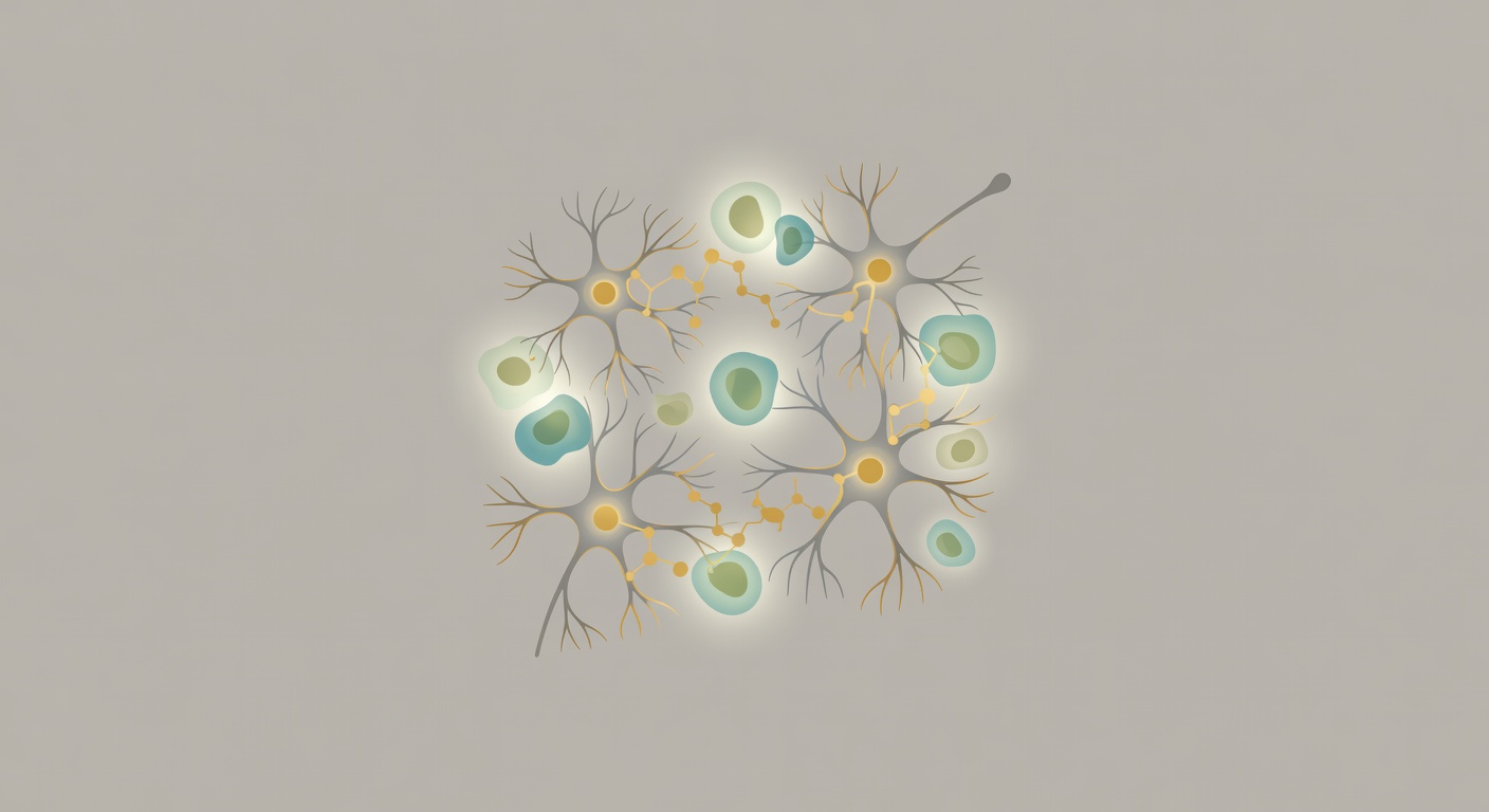 AI-generated image for Engineered IL-10 Variant Reverses Brain Aging by Targeting Microglial Inflammation