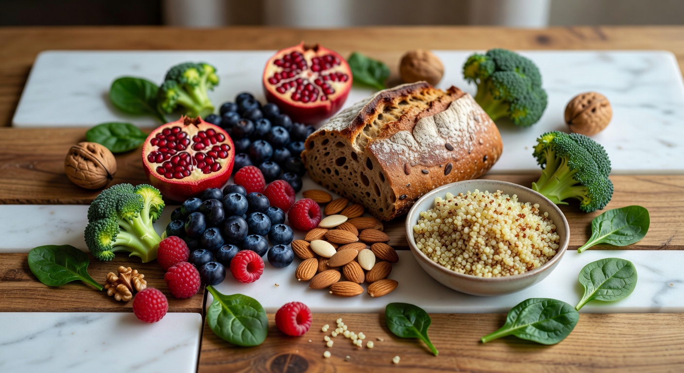 Image for Polyphenols and Protein Strategies Target Molecular Pathways in Sarcopenia Prevention